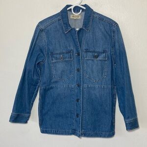 MADEWELL Denim Drakefield Shirt-Jacket